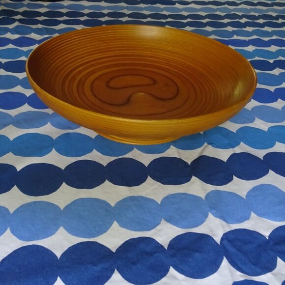 Finnish Paavo Asikainen vintage wood bowl - Picture 5 of 7